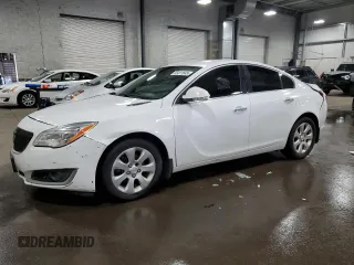 2014 Buick Regal Premium I с VIN 2G4GM5ER6E9241934, выставлен на аукционе Copart как лот 50411645 с пробегом 130 134 миль миль и Списание • Salvage title. История ставок и продаж доступна на DreamBid. Изображение 1.