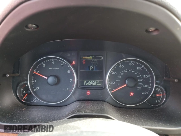 2013 Subaru Outback 2.5i Limited with VIN 4S4BRBKC0D3215878, listed as a Copart auction lot 46162085 with 126,738 mi miles and Salvage Title. Bid and sale history available at carsss.com. Image 9.