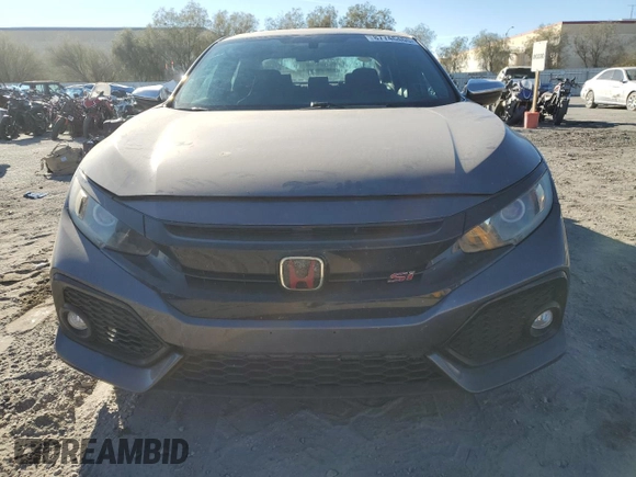2017 Honda Civic Sedan Si with VIN 2HGFC1E58HH703995, listed as a Copart auction lot 87746465 with 108,227 mi miles and Salvage Title. Bid and sale history available at carsss.com. Image 5.