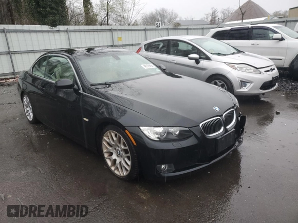 2007 BMW 3 Series 328i with VIN WBAWR33567PX78360, listed as a Copart auction lot 87157054 with 100,808 mi miles and Salvage title. Bid and sale history available at DreamBid. Image 4.