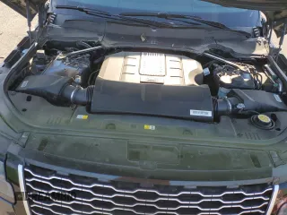 2018 Land Rover Range Rover with VIN SALGS2RE9JA380477, listed as a Copart auction lot 63457955 with 46,568 mi miles and Salvage title. Bid and sale history available at DreamBid. Image 12.
