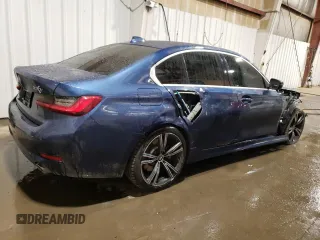 2021 BMW 3 Series 330i xDrive with VIN 3MW5R7J05M8B65599, listed as a Copart auction lot 51707945 with 50,278 mi miles and Salvage Title. Bid and sale history available at DreamBid. Image 3.