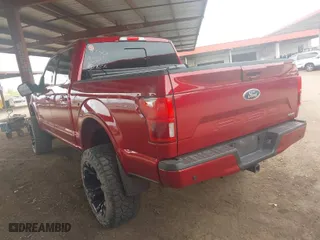 2018 Ford F-150 XL with VIN 1FTEW1EP0JKE27247, listed as a IAAI auction lot 41916470 with 1 mi miles. Bid and sale history available at carsss.com. Image 3.