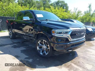 2019 Ram 1500 Limited with VIN 1C6SRFHT5KN559962, listed as a IAAI auction lot 42622814 with 68,816 mi miles and . Bid and sale history available at DreamBid. Image 1.