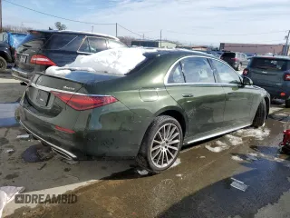 2023 Mercedes-Benz S-Class S 580 with VIN W1K6G7GB1PA236804, listed as a Copart auction lot 89270895 with 0 mi miles and Salvage Title. Bid and sale history available at carsss.com. Image 3.