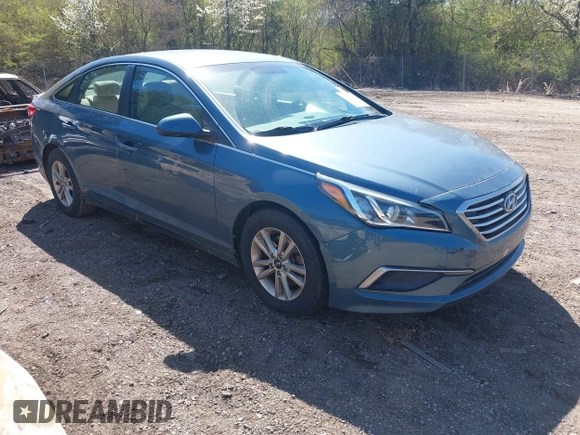 2017 Hyundai Sonata SE with VIN 5NPE24AF6HH468226, listed as a IAAI auction lot 41781837 with 176,095 mi miles and . Bid and sale history available at DreamBid. Image 1.