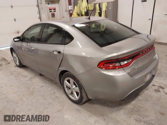 2015 Dodge Dart SXT with VIN 1C3CDFBBXFD378044, listed as a IAAI auction lot 41943120 with 121,282 mi miles. Bid and sale history available at carsss.com. Image 3.
