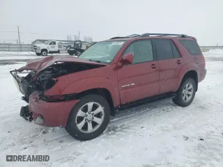 2008 Toyota 4Runner Limited with VIN JTEBT17RX8K004689, listed as a Copart auction lot 46189325 with 193,637 mi miles and Salvage Title. Bid and sale history available at carsss.com. Image 1.