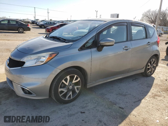 2015 Nissan Note SR с VIN 3N1CE2CP6FL396694, выставлен на аукционе Copart как лот 48344225 с пробегом 127 620 миль миль и Списание • Salvage title. История ставок и продаж доступна на DreamBid. Изображение 1.