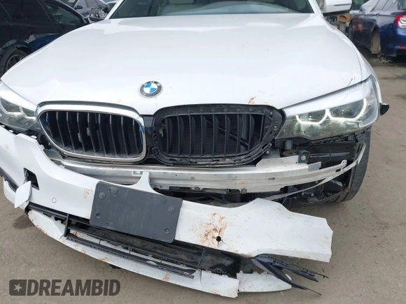 2018 BMW 5 Series 530e with VIN WBAJA9C5XJB033667, listed as a IAAI auction lot 42107936 with 55,753 mi miles and . Bid and sale history available at DreamBid. Image 6.