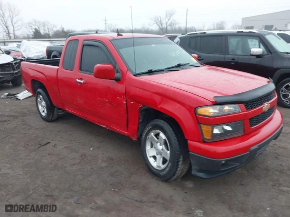 2011 Chevrolet Colorado LT w/1LT with VIN 1GCESCF92B8135640, listed as a IAAI auction lot 41509744 with 105,409 mi miles. Bid and sale history available at carsss.com. Image 1.