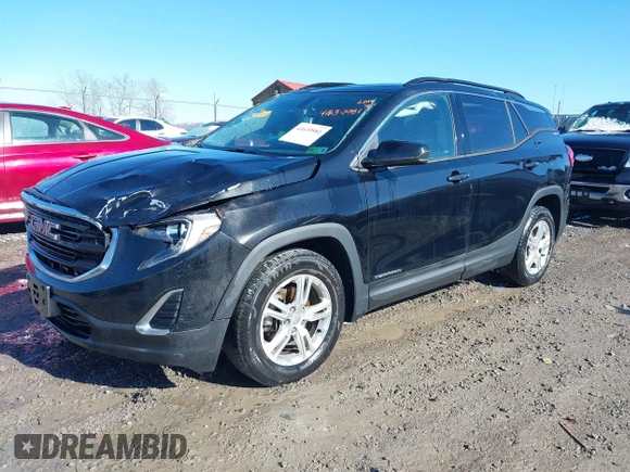 2018 GMC Terrain SLE with VIN 3GKALTEV7JL256033, listed as a IAAI auction lot 41639981 with 119,287 mi miles. Bid and sale history available at carsss.com. Image 2.