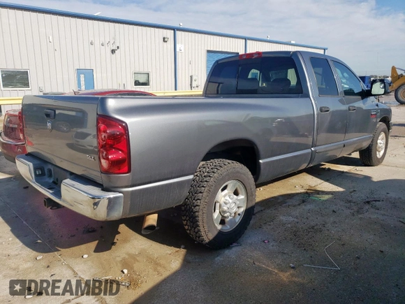 2007 Dodge 2500 SLT with VIN 3D7KR28C37G721529, listed as a Copart auction lot 54500465 with 167,983 mi miles and Clean title. Bid and sale history available at DreamBid. Image 3.