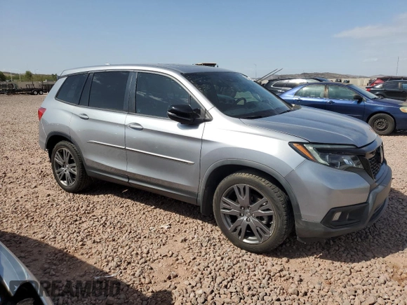 2019 Honda Passport EX-L with VIN 5FNYF7H57KB007865, listed as a Copart auction lot 51352775 with 43,846 mi miles and Salvage Title. Bid and sale history available at carsss.com. Image 4.