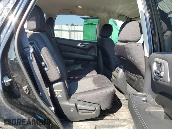 2018 Nissan Pathfinder Platinum with VIN 5N1DR2MM2JC677627, listed as a Copart auction lot 69255764 with 49,562 mi miles and Salvage title. Bid and sale history available at DreamBid. Image 11.
