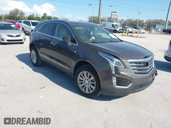 2019 Cadillac XT5 FWD with VIN 1GYKNARS5KZ143510, listed as a IAAI auction lot 41553279 with 53,943 mi miles and . Bid and sale history available at carsss.com. Image 1.