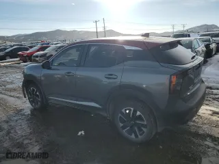 2025 Nissan Kicks SV with VIN 3N8AP6CB6SL321373, listed as a Copart auction lot 43835665 with 5,950 mi miles and Salvage Title. Bid and sale history available at carsss.com. Image 2.