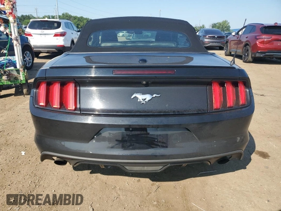 2017 Ford Mustang EcoBoost Premium with VIN 1FATP8UH3H5295669, listed as a Copart auction lot 63265315 with 65,029 mi miles and Clean title. Bid and sale history available at DreamBid. Image 6.