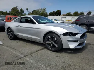 2018 Ford Mustang EcoBoost with VIN 1FA6P8TH6J5123706, listed as a Copart auction lot 56093095 with 60,199 mi miles and Salvage title. Bid and sale history available at DreamBid. Image 4.