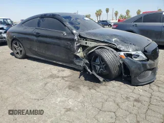 2017 Mercedes-Benz C 43 AMG with VIN WDDWJ6EB1HF459296, listed as a Copart auction lot 62762495 with 131,835 mi miles and Clean title. Bid and sale history available at DreamBid. Image 4.