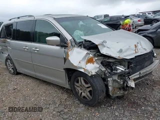 2005 Honda Odyssey EX-L with VIN 5FNRL38765B079913, listed as a IAAI auction lot 42435090 with 220,281 mi miles and . Bid and sale history available at DreamBid. Image 1.