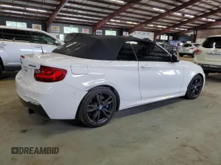 2017 BMW 2 Series M240i xDrive with VIN WBA2L3C30HV667900, listed as a Copart auction lot 62483595 with 91,281 mi miles and Salvage title. Bid and sale history available at DreamBid. Image 3.