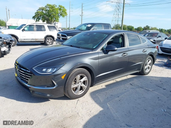 2020 Hyundai Sonata SE with VIN 5NPEG4JA0LH053904, listed as a IAAI auction lot 41908490 with 40,395 mi miles. Bid and sale history available at carsss.com. Image 2.