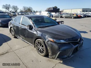 2023 Toyota Camry SE with VIN 4T1G11AK1PU788142, listed as a Copart auction lot 42968815 with 37,254 mi miles and Salvage Title. Bid and sale history available at carsss.com. Image 4.