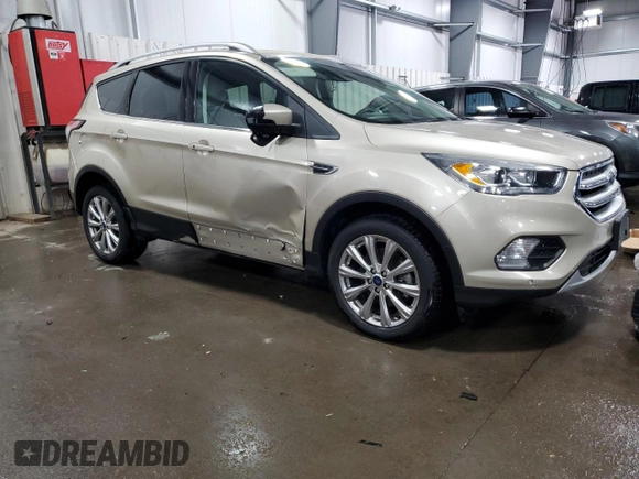 2018 Ford Escape Titanium с VIN 1FMCU9J93JUC08799, выставлен на аукционе Copart как лот 48961795 с пробегом 78 127 миль миль и Списание • Salvage title. История ставок и продаж доступна на DreamBid. Изображение 4.