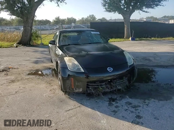 2008 Nissan 350Z with VIN JN1BZ34D18M704065, listed as a Copart auction lot 46023565 with 162,484 mi miles and Non Repairable. Bid and sale history available at carsss.com. Image 10.