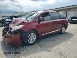 2012 Toyota Sienna XLE AAS with VIN 5TDYK3DC1CS233762, listed as a Copart auction lot 59224495 with 116,155 mi miles and Salvage title. Bid and sale history available at DreamBid. Image 1.