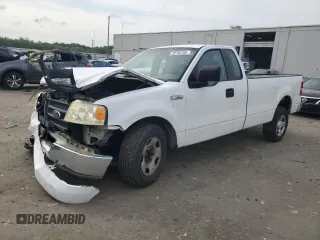 2004 Ford F-150 XL with VIN 1FTRF12W74NB36566, listed as a Copart auction lot 59766165 with 168,020 mi miles and Salvage title. Bid and sale history available at DreamBid. Image 1.