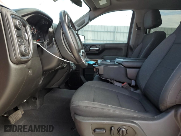 2019 Chevrolet Silverado 1500 RST with VIN 1GCRWDEDXKZ358553, listed as a Copart auction lot 87627785 with 39,867 mi miles and Salvage Title. Bid and sale history available at carsss.com. Image 7.
