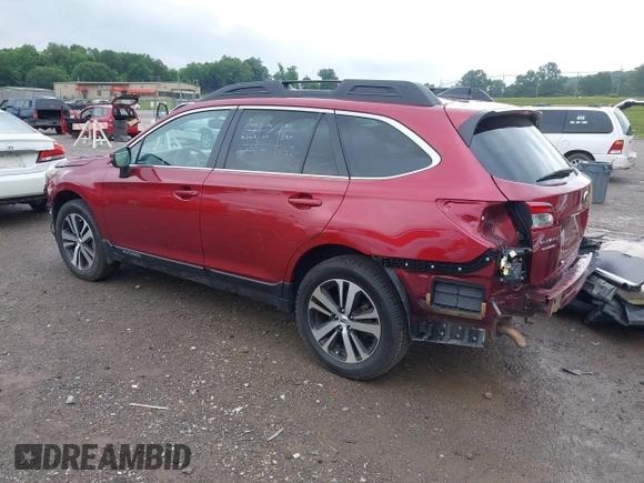 2018 Subaru Outback Limited with VIN 4S4BSAKC7J3387528, listed as a IAAI auction lot 42445830 with 41,613 mi miles and . Bid and sale history available at DreamBid. Image 3.