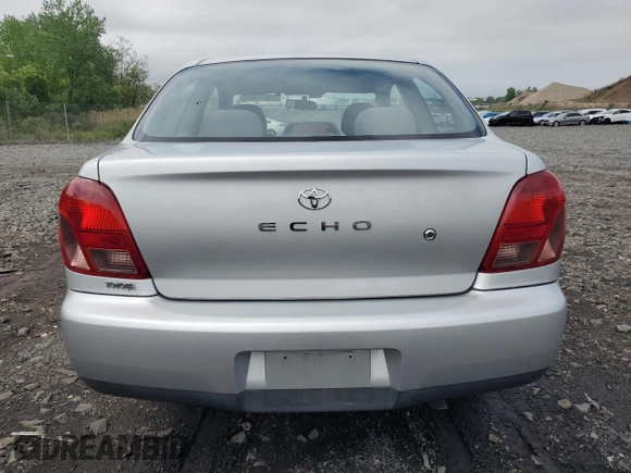 2002 Toyota ECHO with VIN JTDAT123720212311, listed as a Copart auction lot 56071555 with 86,110 mi miles and Salvage title. Bid and sale history available at DreamBid. Image 6.