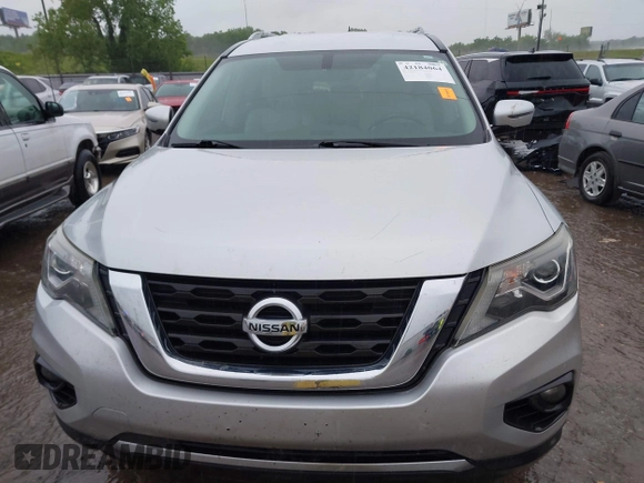 2018 Nissan Pathfinder S z VIN 5N1DR2MN7JC621109, wystawiony jako IAAI lot #42184064 z przebiegiem 135 902 mil mil oraz . Historia ofert i sprzedaży dostępna na DreamBid. Obrazek 12.