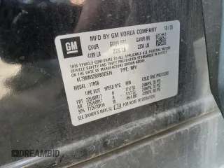 2021 Chevrolet TrailBlazer LS with VIN KL79MMS26MB082616, listed as a Copart auction lot 52893395 with 47,175 mi miles and Salvage Title. Bid and sale history available at carsss.com. Image 13.