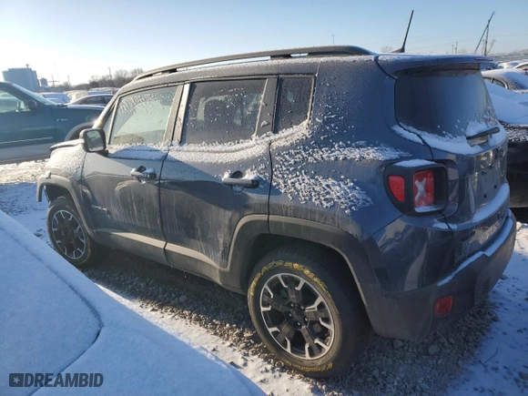 2023 Jeep Renegade Upland with VIN ZACNJDB11PPP43574, listed as a Copart auction lot 87434204 with 14,674 mi miles and Salvage Title. Bid and sale history available at carsss.com. Image 2.