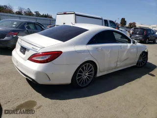 2018 Mercedes-Benz CLS with VIN WDDLJ9BB7JA205250, listed as a Copart auction lot 48751703 with 66,956 mi miles. Bid and sale history available at carsss.com. Image 3.