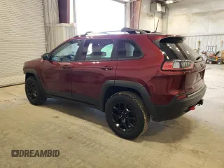 2019 Jeep Cherokee Trailhawk Elite with VIN 1C4PJMBX8KD229146, listed as a Copart auction lot 58832605 with 61,804 mi miles and Non repairable. Bid and sale history available at DreamBid. Image 2.