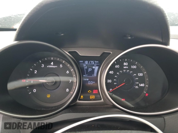 2013 Hyundai Veloster w/Gray Int с VIN KMHTC6AD8DU113990, выставлен на аукционе Copart как лот 54571895 с пробегом 181 757 миль миль и Списание • Salvage title. История ставок и продаж доступна на DreamBid. Изображение 9.