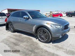 2015 Infiniti QX70 с VIN JN8CS1MW1FM481233, выставлен на аукционе IAAI как лот 41976458 с пробегом 134 875 миль миль и . История ставок и продаж доступна на DreamBid. Изображение 1.