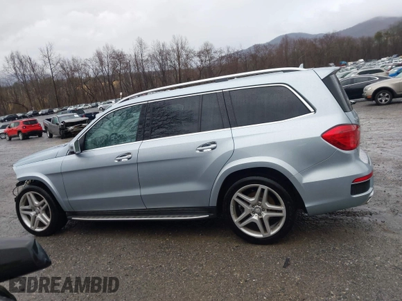 2016 Mercedes-Benz GL with VIN 4JGDF7DE3GA655476, listed as a IAAI auction lot 41710919 with 164,831 mi miles. Bid and sale history available at carsss.com. Image 14.