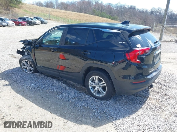 2021 GMC Terrain SLE with VIN 3GKALTEV2ML390615, listed as a IAAI auction lot 41860128 with 68,197 mi miles and . Bid and sale history available at DreamBid. Image 3.