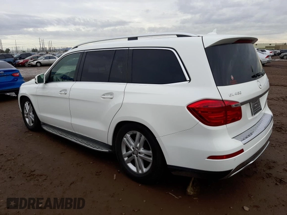 2015 Mercedes-Benz GL-Class GL 450 with VIN 4JGDF6EE7FA502932, listed as a Copart auction lot 72127072 with 134,903 mi miles. Bid and sale history available at carsss.com. Image 2.