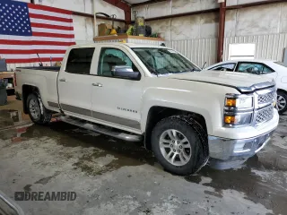 2014 Chevrolet Silverado 1500 LTZ with VIN 3GCUKSEC9EG201621, listed as a Copart auction lot 40653494 with 239,220 mi miles and Salvage Title. Bid and sale history available at DreamBid. Image 4.