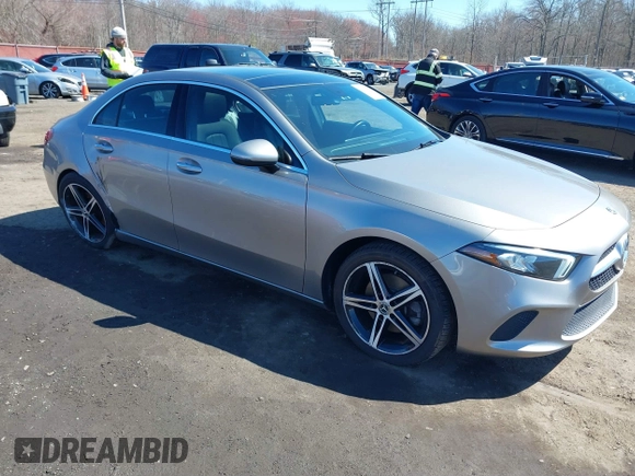 2019 Mercedes-Benz A 220 with VIN WDD3G4FB7KW022334, listed as a IAAI auction lot 41902489 with 80,637 mi miles and . Bid and sale history available at DreamBid. Image 1.