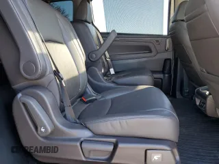 2019 Honda Odyssey Elite with VIN 5FNRL6H98KB004399, listed as a Copart auction lot 43932075 with 35,843 mi miles and Salvage Title. Bid and sale history available at DreamBid. Image 11.