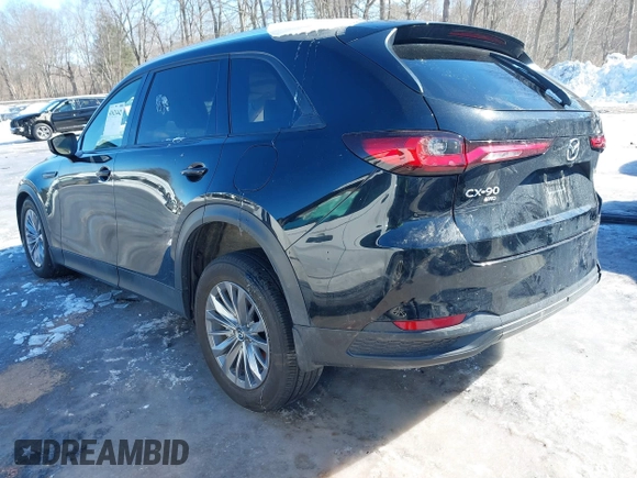 2024 Mazda CX-90 Preferred Plus with VIN JM3KKCHD7R1166459, listed as a IAAI auction lot 41621442 with 5,742 mi miles and . Bid and sale history available at DreamBid. Image 3.