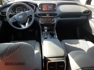 2020 Hyundai Santa Fe SE with VIN 5NMS2CAD1LH199165, listed as a Copart auction lot 54455865 with 27,688 mi miles and Salvage title. Bid and sale history available at DreamBid. Image 8.